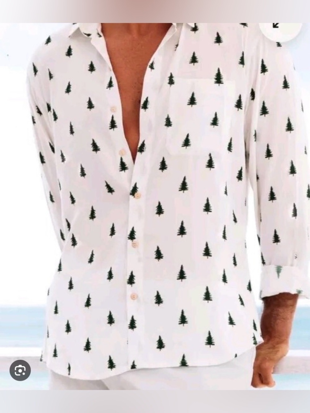 NEVER WORN Kenny Flowers tree shirt XL